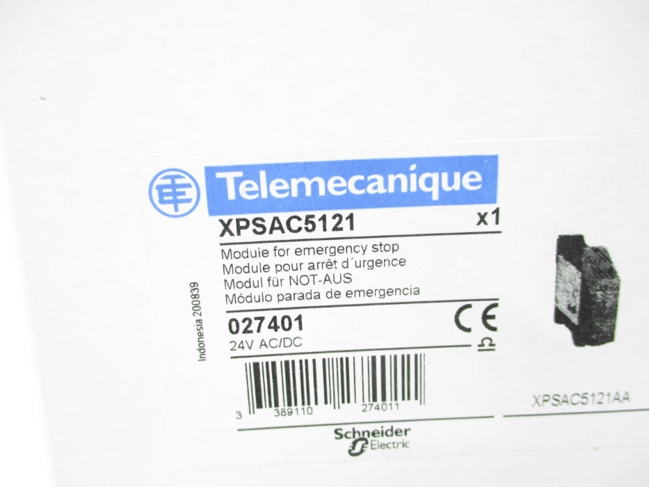 TELEMECANIQUE XPSAC5121 24VAC/DC NSMP