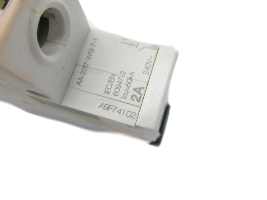 SCHNEIDER ELECTRIC A9F74102 2A 240V (AS PICTURED) NSNP