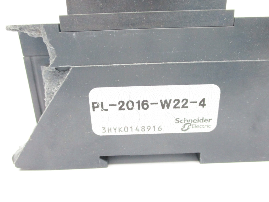 SCHNEIDER ELECTRIC PL-2016-W22-4 INS160 (AS PICTURED) NSNP