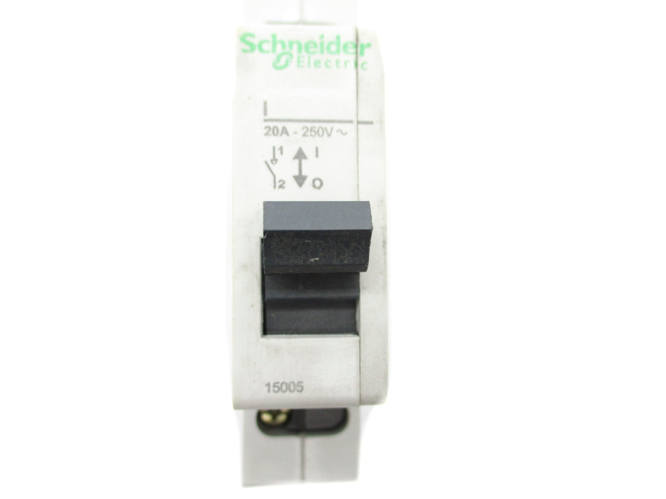 SCHNEIDER ELECTRIC 15005 20A 250V UNMP