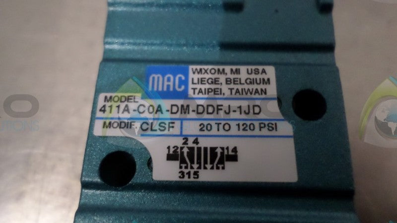 MAC 411A-COA-DM-DDFJ-1JD VALVE  NSMP