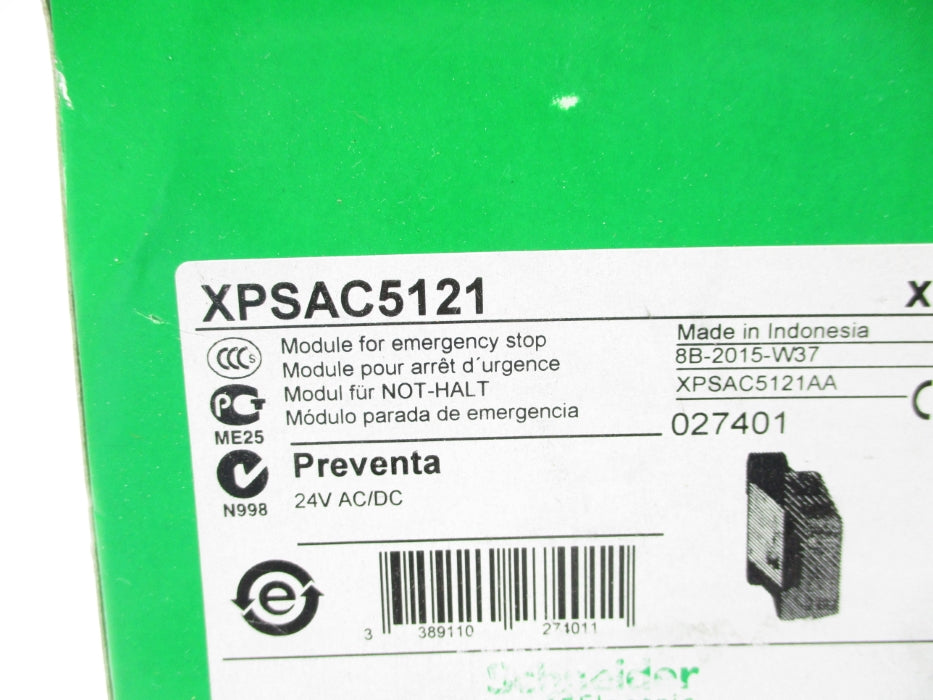 SCHNEIDER ELECTRIC XPSAC5121 24VAC NSMP