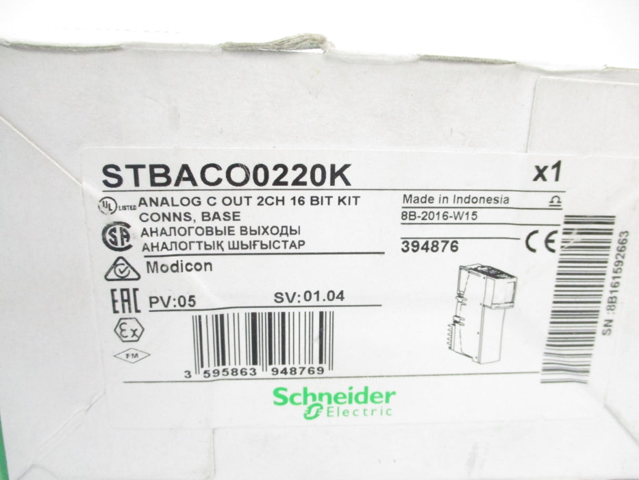 SCHNEIDER ELECTRIC STBACO0220K NSMP