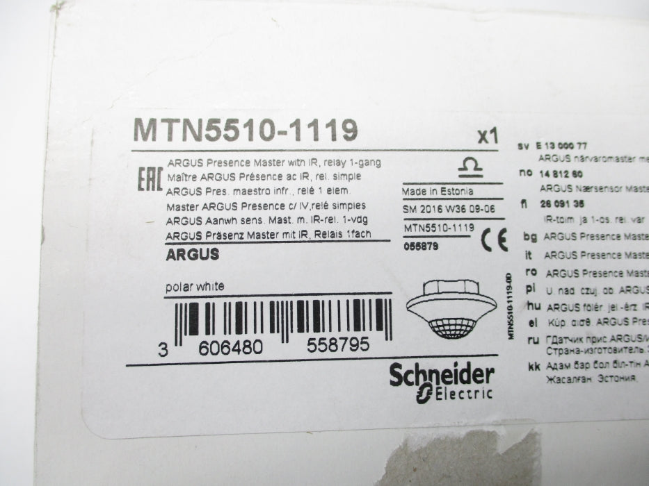 SCHNEIDER ELECTRIC MTN5510-1119 NSMP
