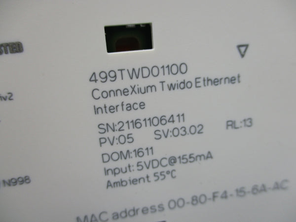 SCHNEIDER ELECTRIC 499TWD01100 5VDC NSNP