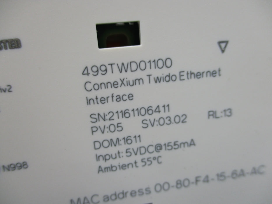 SCHNEIDER ELECTRIC 499TWD01100 5VDC NSNP