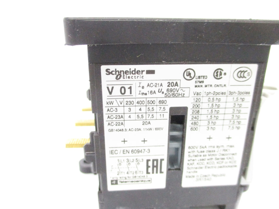 SCHNEIDER ELECTRIC V01 (AS PICTURED1) NSNP