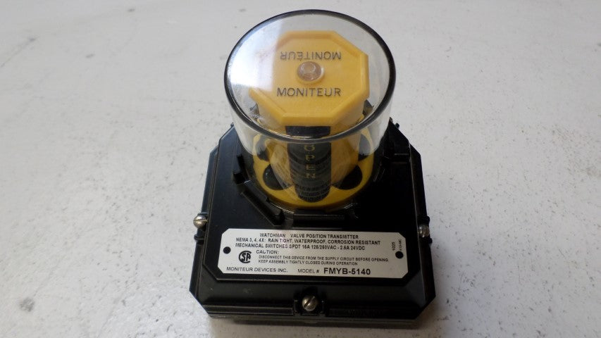MONITEUR DEVICES FMYB-5140 VALVE POSITION TRANSMITTER *NEW NO BOX*