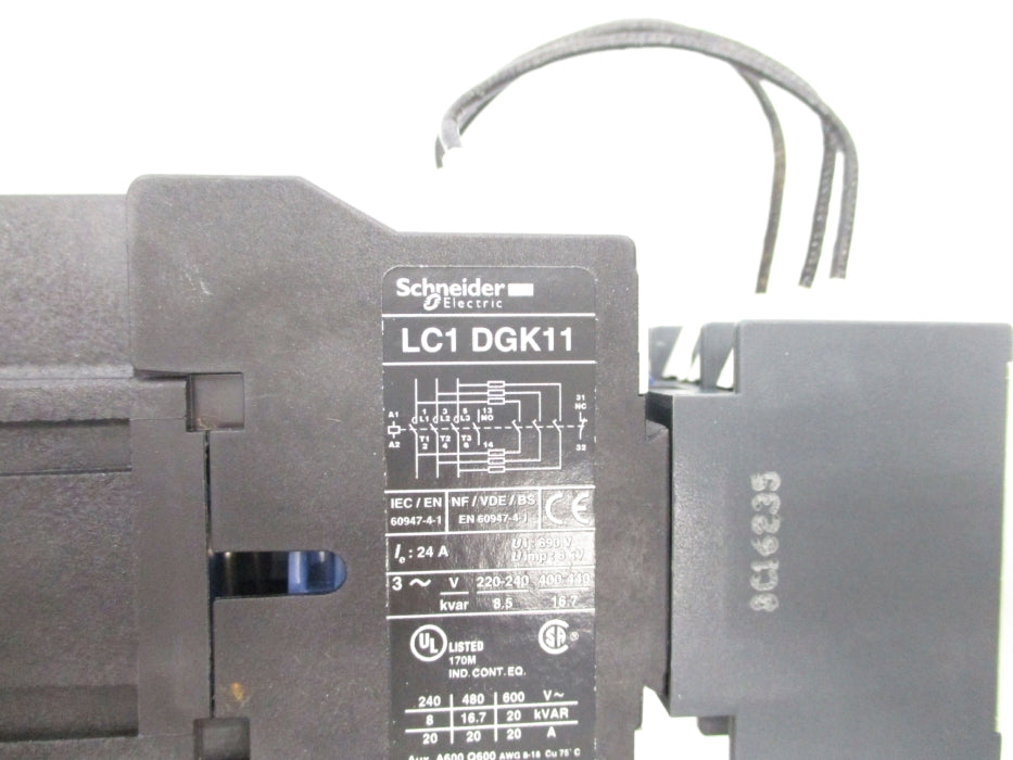 SCHNEIDER ELECTRIC LC1DGK11P7 230V NSNP