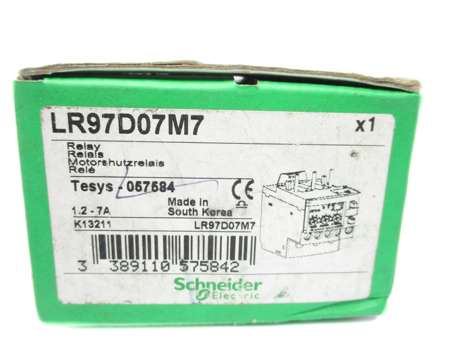 SCHNEIDER ELECTRIC LR97D07M7 1.2-7A NSMP