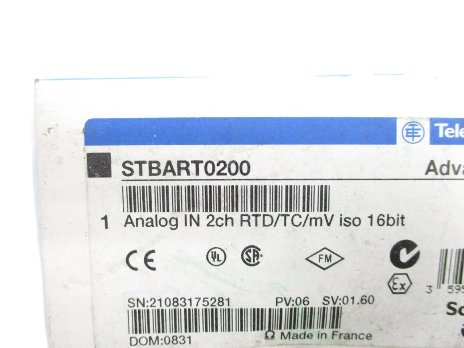 TELEMECANIQUE STBART0200 NSMP