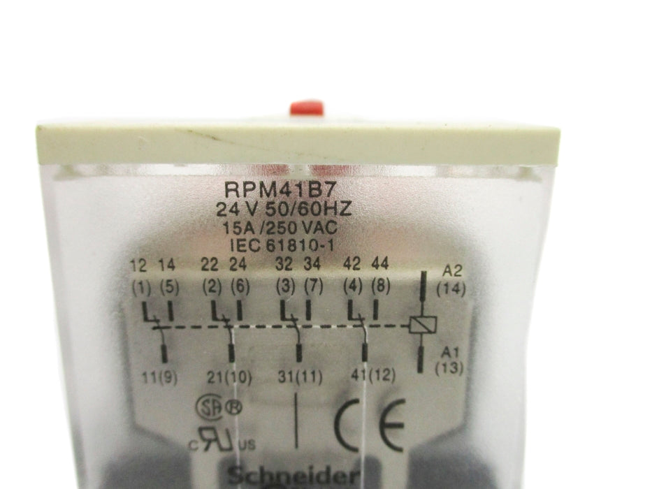 TELEMECANIQUE RPM41B7 24V 15A UNMP