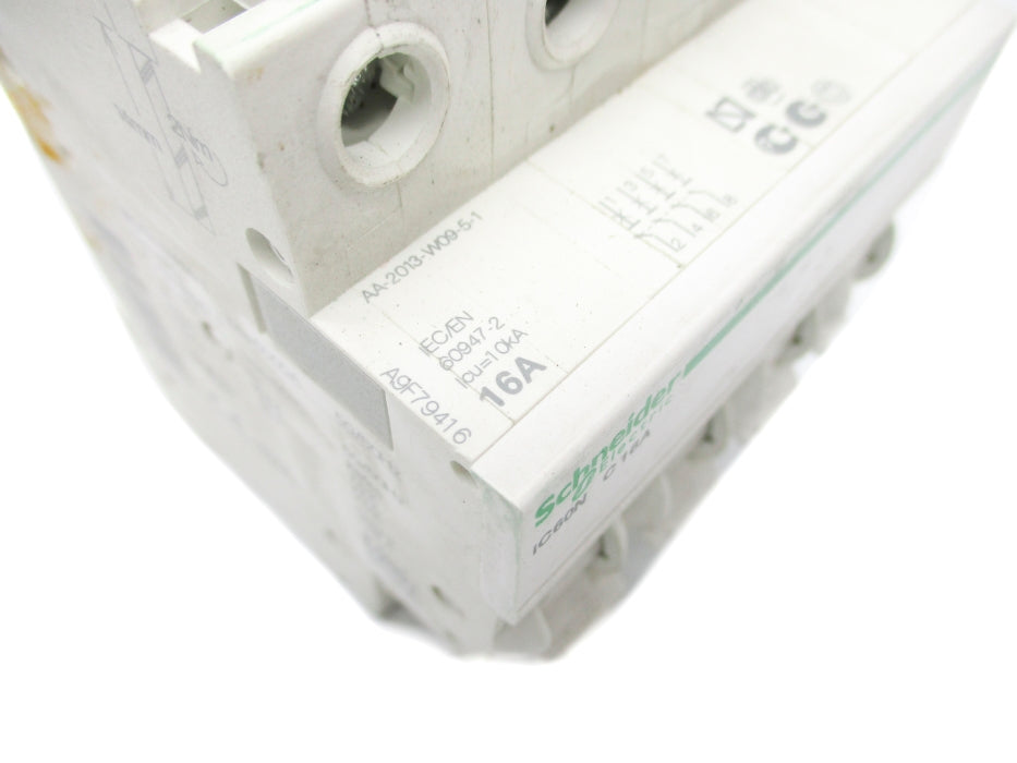 SCHNEIDER ELECTRIC A9F79416 16A 400V (AS PICTURED) UNMP