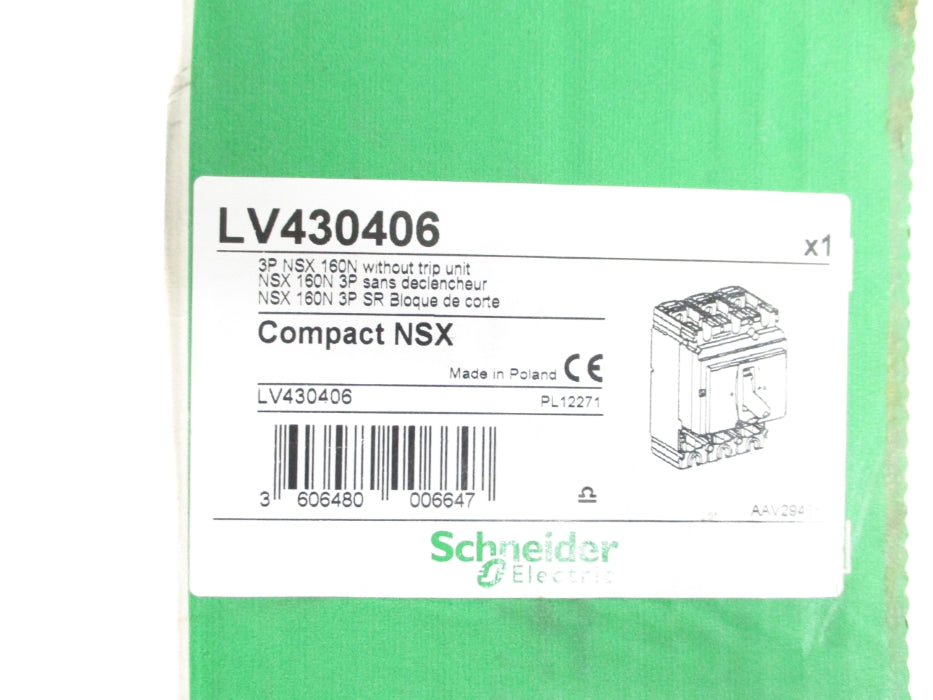 SCHNEIDER ELECTRIC LV430406 NSMP