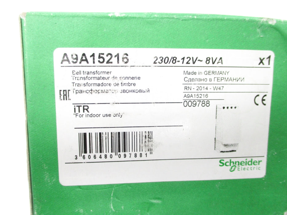 SCHNEIDER ELECTRIC A9A15216 8VA NSMP