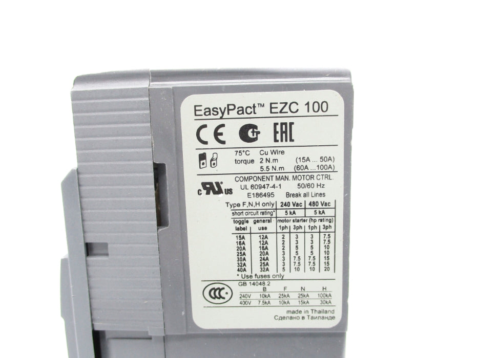 SCHNEIDER ELECTRIC EZC100H3025 25A 690V NSNP