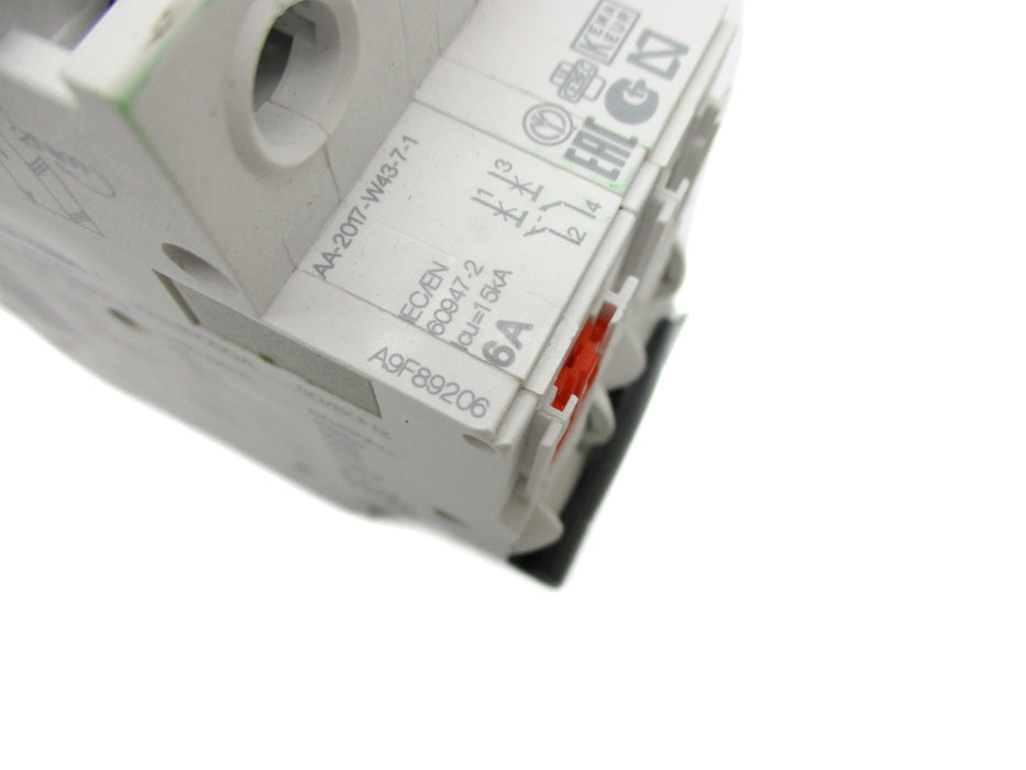 SCHNEIDER ELECTRIC A9F89206 6A 400V (AS PICTURED) NSNP
