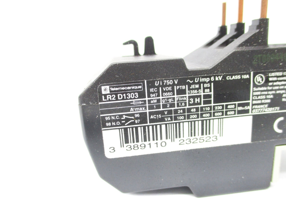 TELEMECANIQUE LR2D1303 0.25-0.40A NSNP