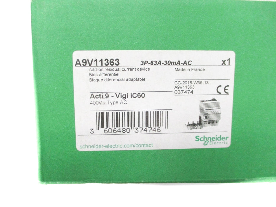 SCHNEIDER ELECTRIC A9V11363 NSMP