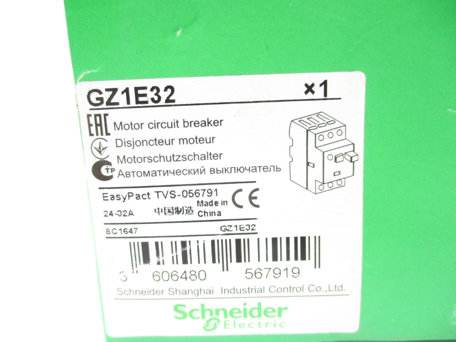 SCHNEIDER ELECTRIC GZ1E32 24-32A NSMP