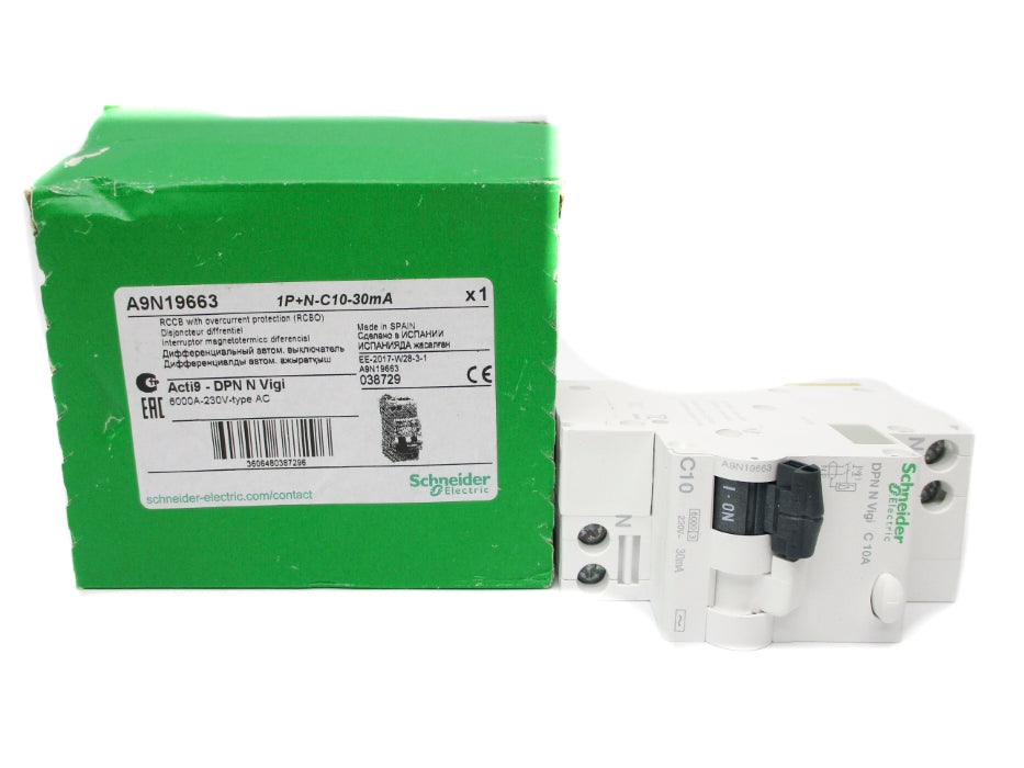 SCHNEIDER ELECTRIC A9N19663 10A 230V NSMP