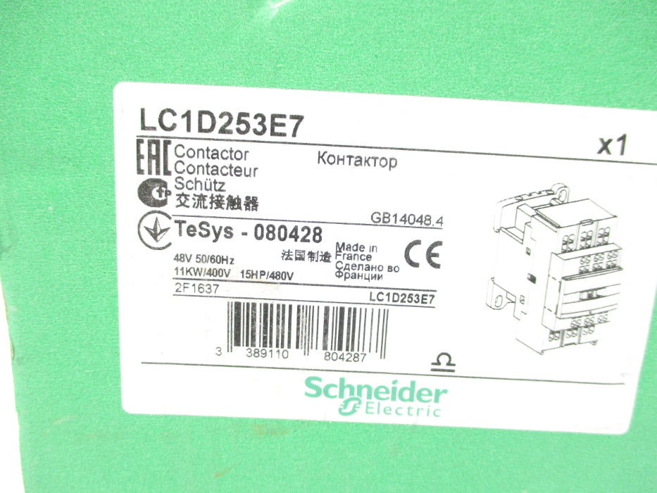 SCHNEIDER ELECTRIC LC1D253E7 48V NSMP