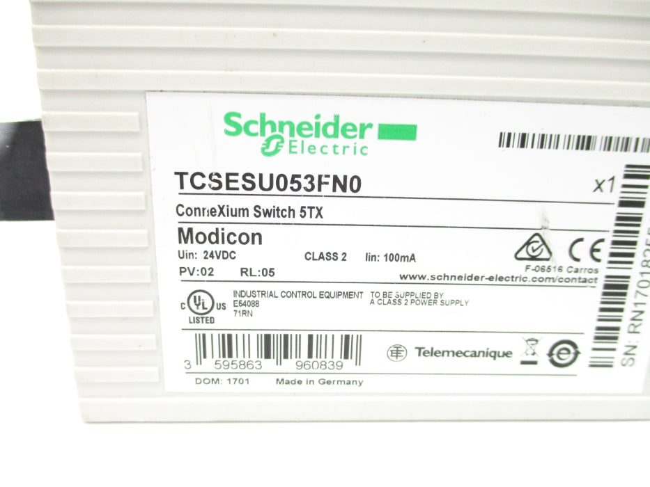SCHNEIDER ELECTRIC TCSESU053FN0 NSNP