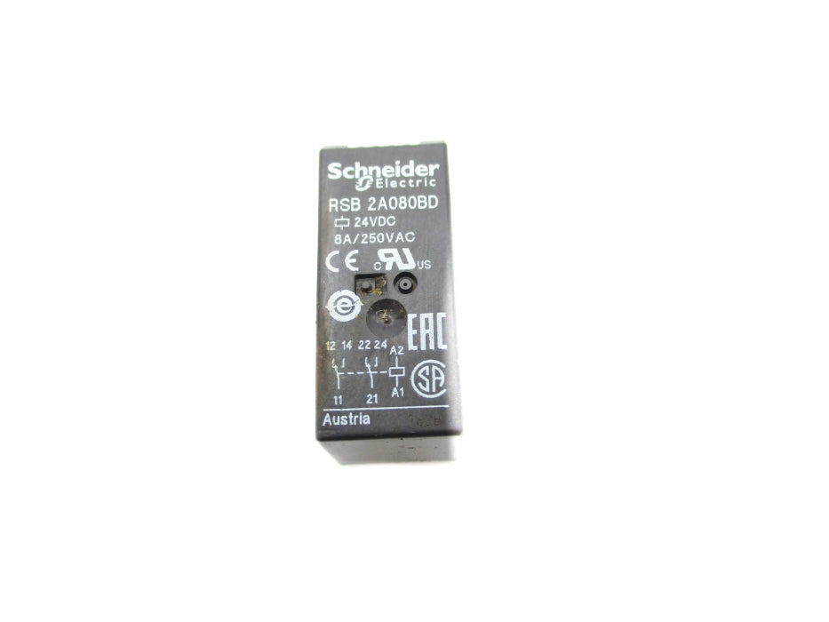 SCHNEIDER ELECTRIC RSB2A080BD 8A 24VDC UNMP