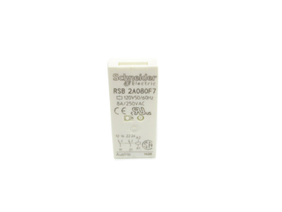 SCHNEIDER ELECTRIC RSB2A080F7 120V 8A NSNP