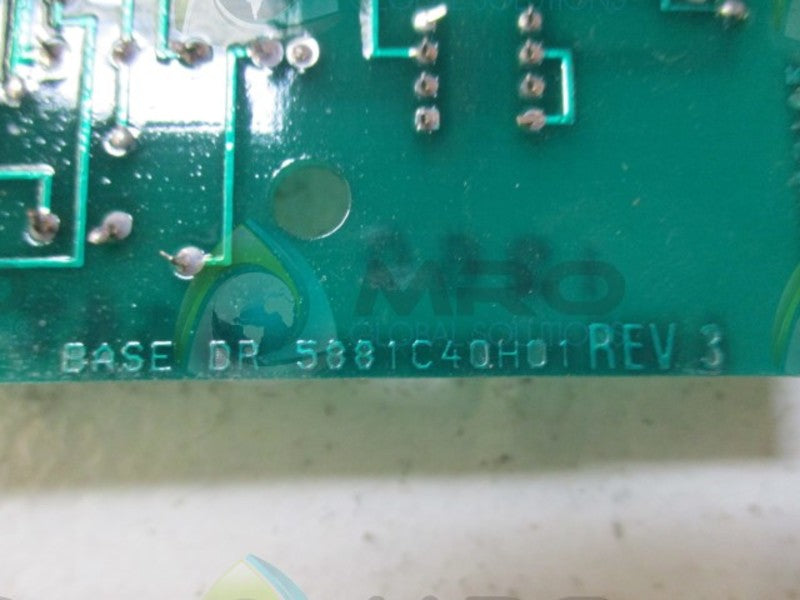 WESTINGHOUSE 5881C39GU1 CIRCUIT BOARD *USED*
