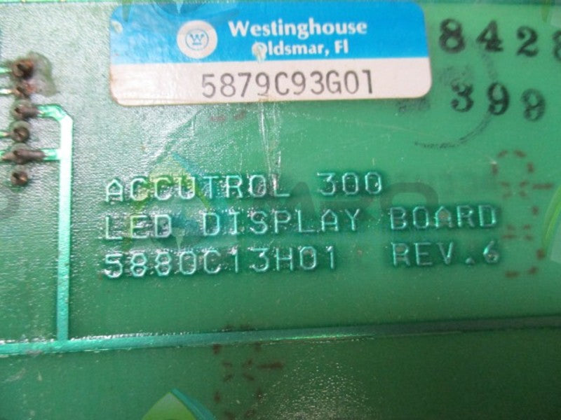 ACCUTROL 5880C13H01 LED DISPLAY BOARD *USED*