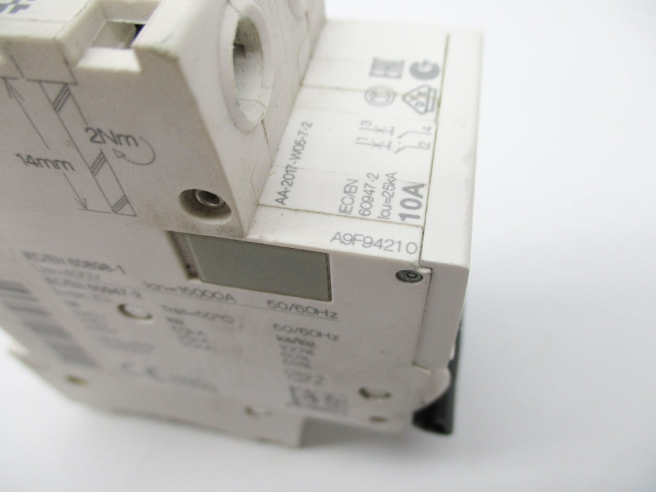 SCHNEIDER ELECTRIC A9F94210 10A 400V UNMP