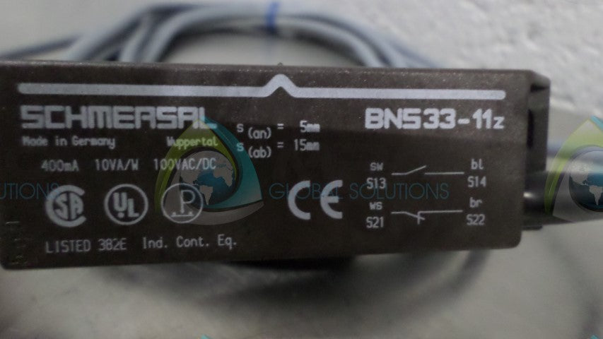 SCHMERSAL BN533 -11 SENSOR *NEW NO BOX*