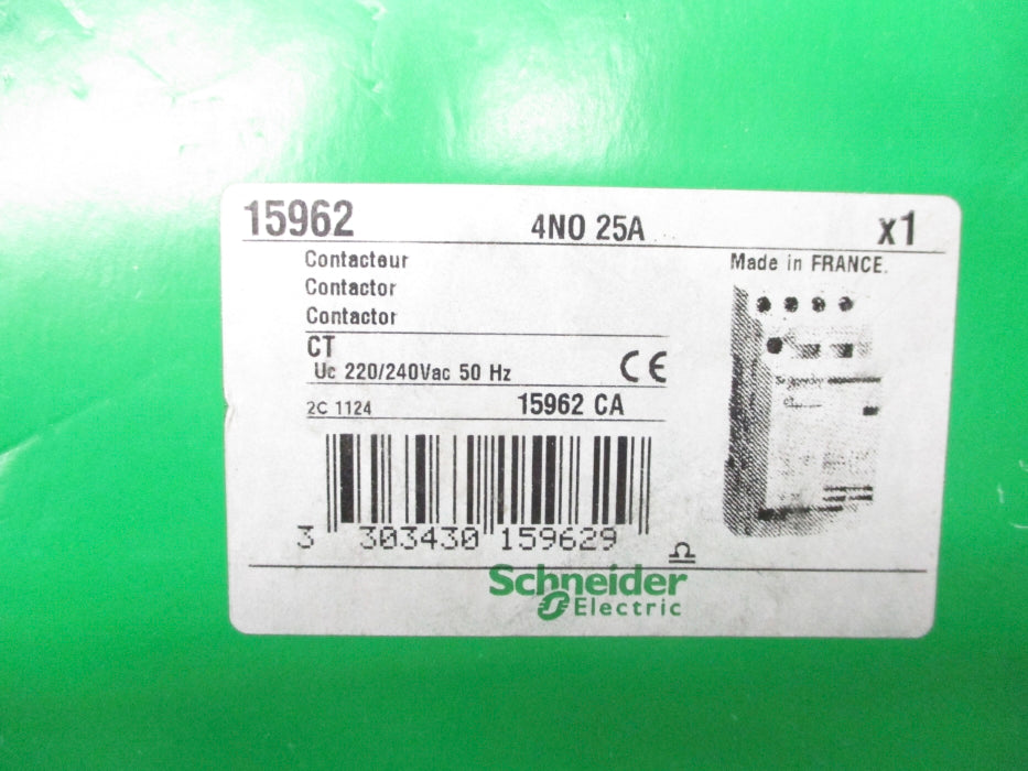SCHNEIDER ELECTRIC 15962 25A 220/240V NSMP