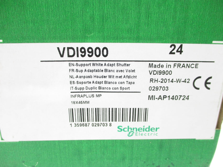 SCHNEIDER ELECTRIC VDI9900 (PKG OF 24) NSMP