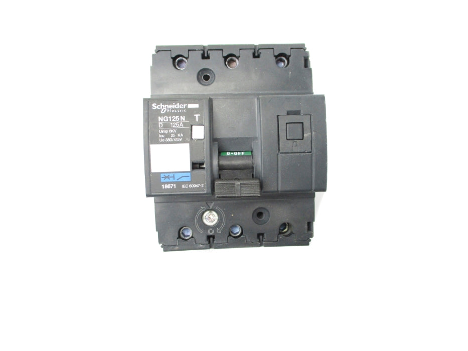 SCHNEIDER ELECTRIC 18671 NG125N 125A 380/415V NSNP