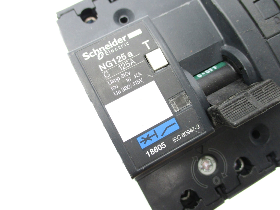 SCHNEIDER ELECTRIC 18605 NG125A 125A 380/415V NSNP
