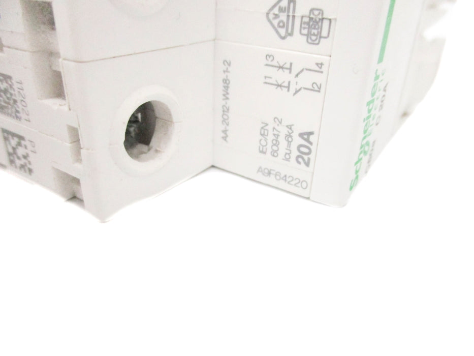 SCHNEIDER ELECTRIC A9F64220 20A 400V NSNP