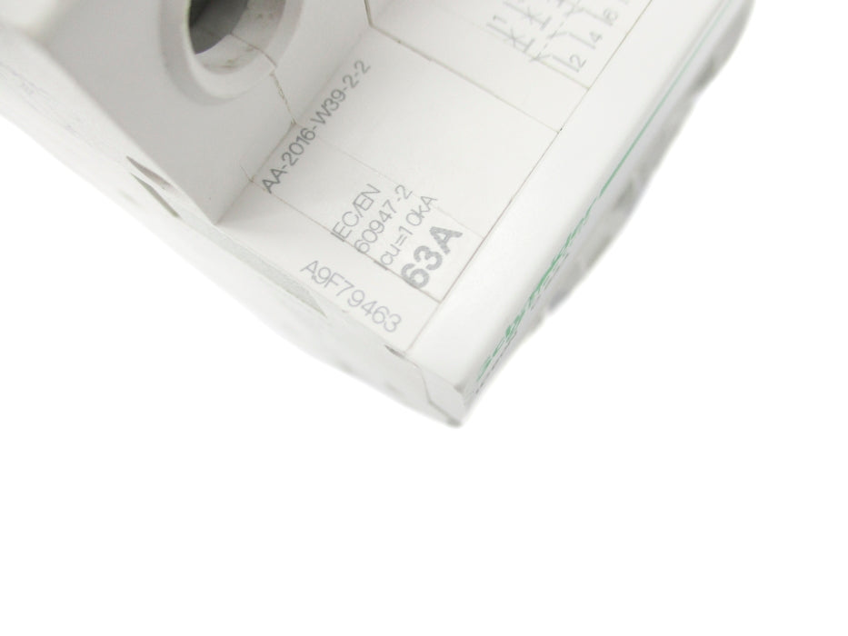 SCHNEIDER ELECTRIC A9F79463 400V 63A (AS PICTURED) NSNP