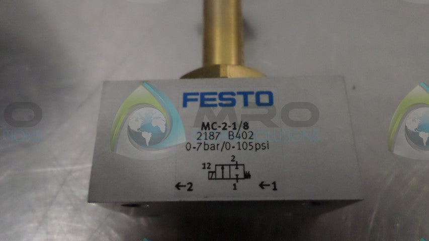 FESTO MC-2-1/8 SOLENOID VALVE *NEW IN BOX*
