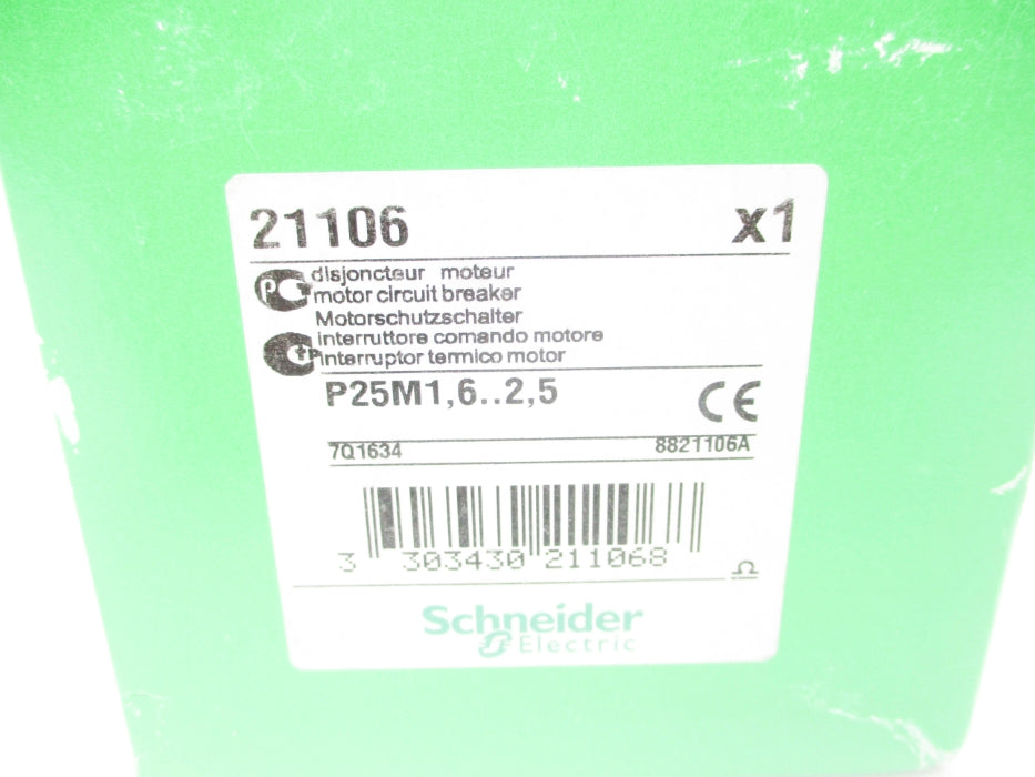 SCHNEIDER ELECTRIC 21106 1.6-2.5 NSMP