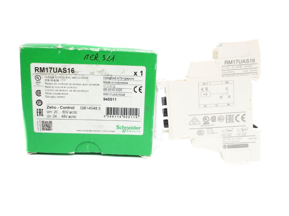 SCHNEIDER ELECTRIC RM17UAS16 80VAC NSMP