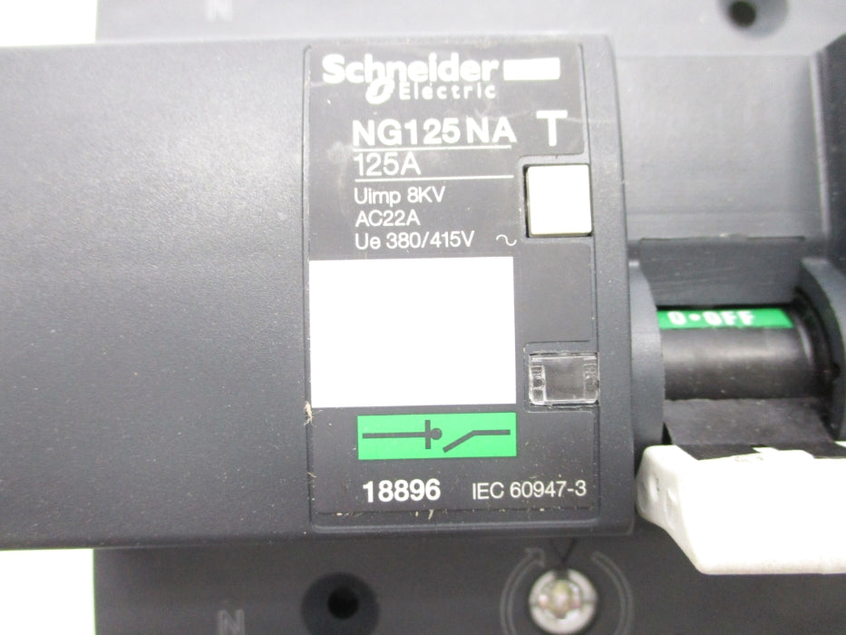 SCHNEIDER ELECTRIC 18896 125A 380/415V NSNP