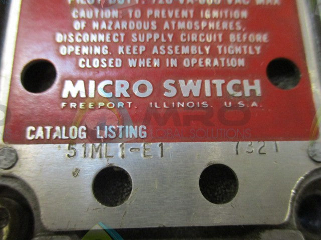 MICROSWITCH 51ML1-E1 (GREY) *USED*