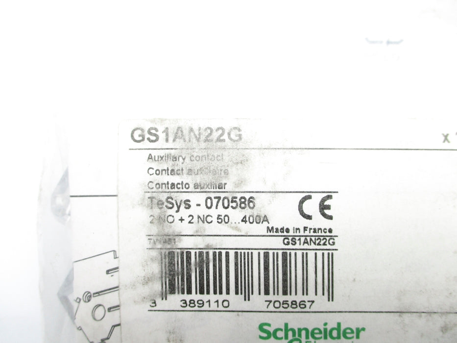 SCHNEIDER ELECTRIC GS1AN22G NSMP