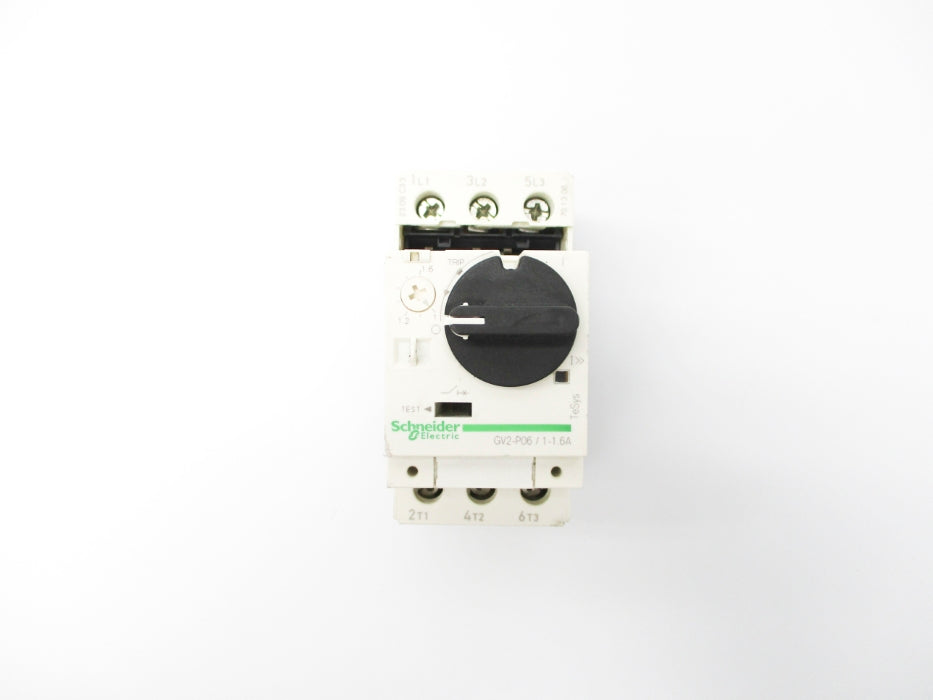 SCHNEIDER ELECTRIC GV2-P06/1-1.6A (AS PICTURED) UNMP