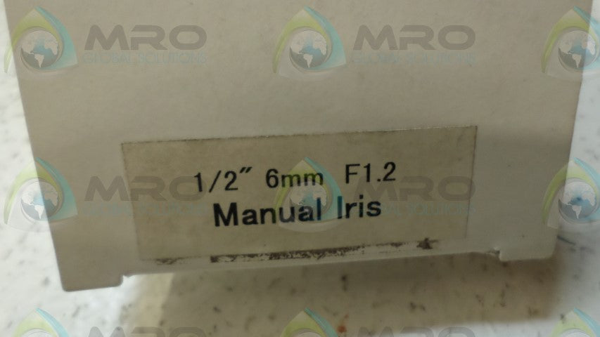 F1.2 6mm CAMERA LENS *NEW IN BOX
