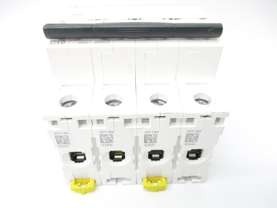SCHNEIDER ELECTRIC A9F79410 10A 400V (AS PICTURED) NSNP