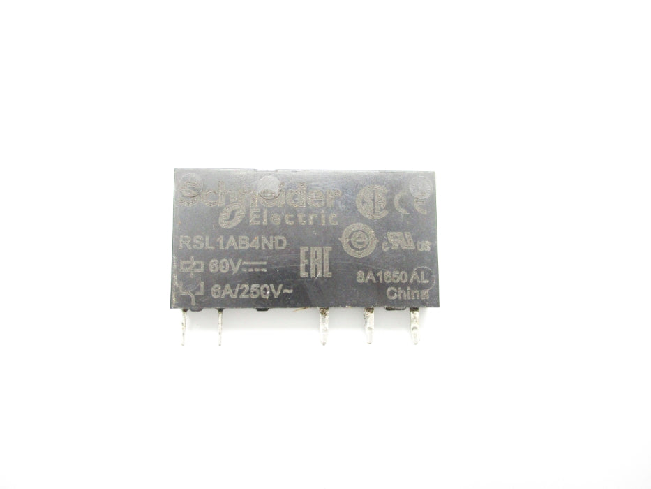 SCHNEIDER ELECTRIC RSL1AB4ND 6A 250V UNMP