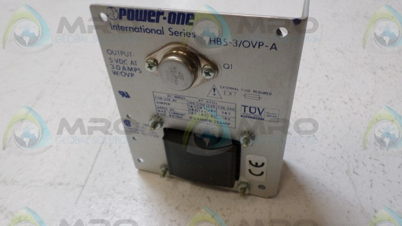 POWER-ONE HB5-3/OVP-A POWER SUPPLY * NEW IN BOX *